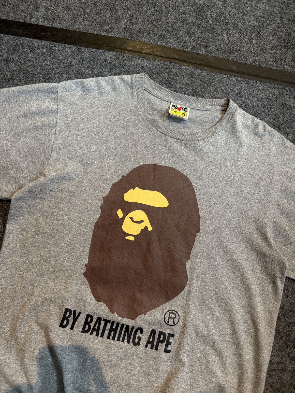 Bape Bape By Bathing Ape Tee Gray Size US XL / EU 56 / 4 - 2 Thumbnail