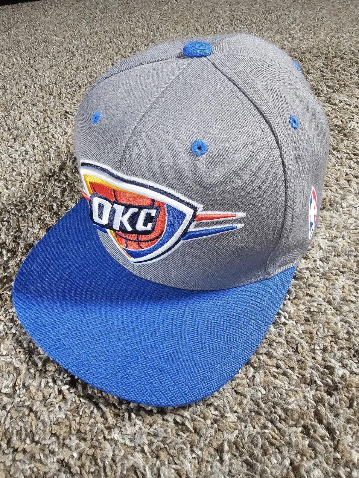 Mitchell & Ness OKC Oklahoma City Thunder NBA Hat Snapback Mitchell Ness Size ONE SIZE - 1 Thumbnail