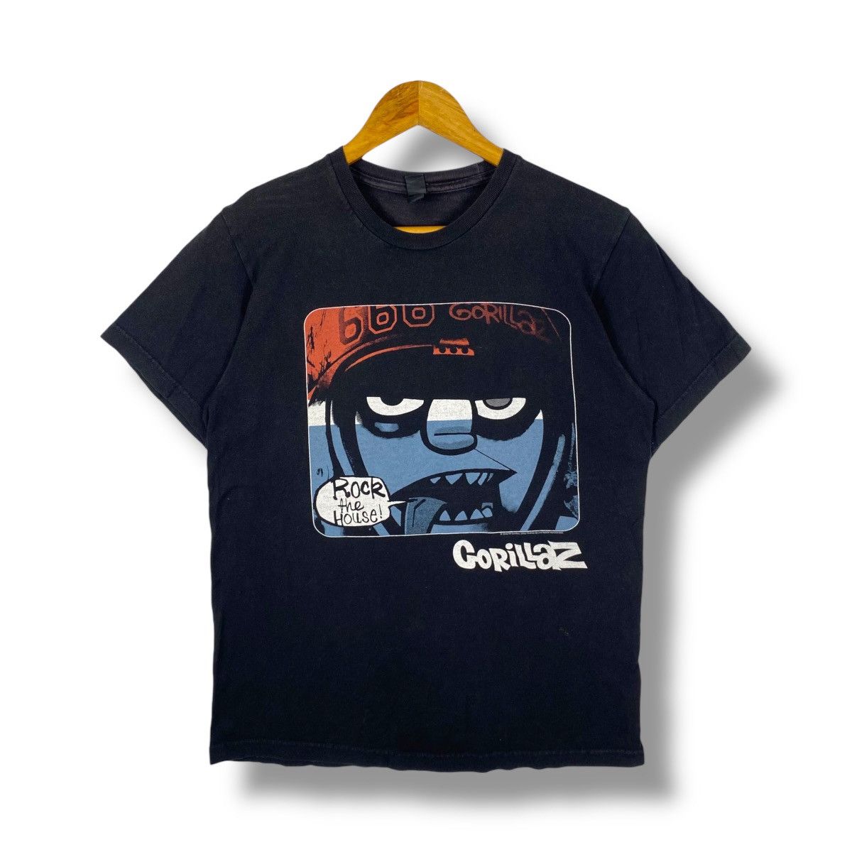 Band Tees Vintage GORILLAZ Band Graphic Tee Shirt Medium Size Size US M / EU 48-50 / 2 - 1 Thumbnail