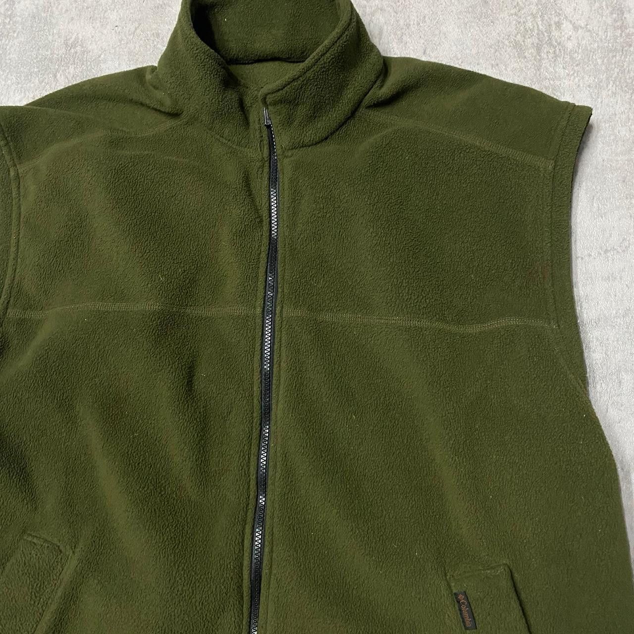 Columbia Green Columbia Sportswear fleece vest #outdoor Size US L / EU 52-54 / 3 - 2 Thumbnail