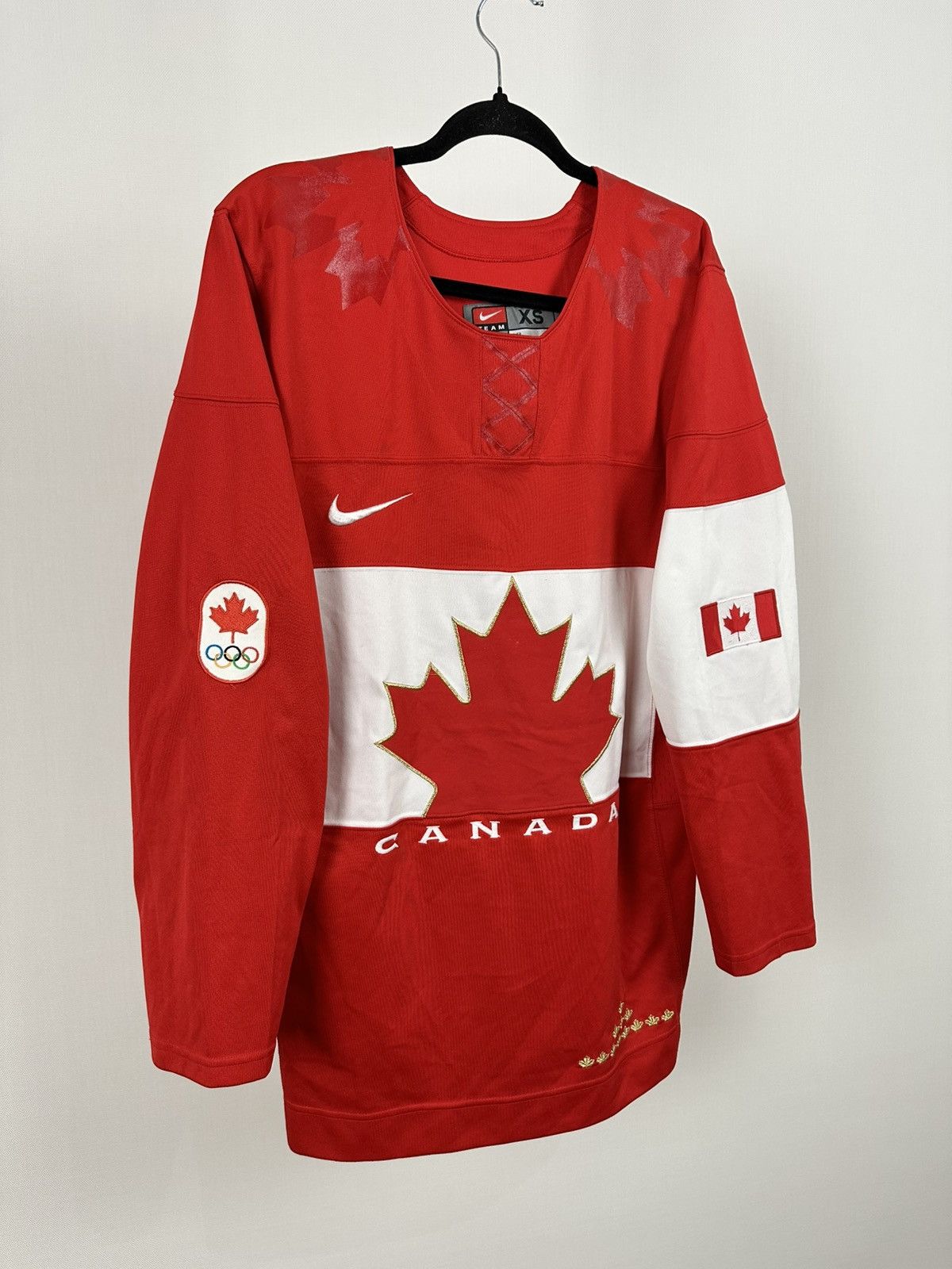 Nike Nike Team Canada 2014 Sochi Olympics Hockey Jersey Red XS Size US XS / EU 42 / 0 - 4 Thumbnail