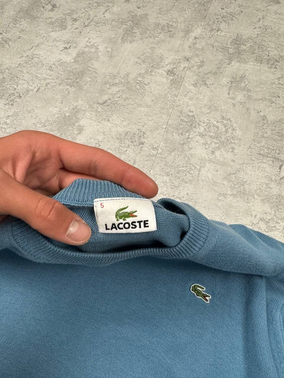 Lacoste Vintage Lacoste y2k Blue Sweater Size 5 Size US L / EU 52-54 / 3 - 10 Thumbnail