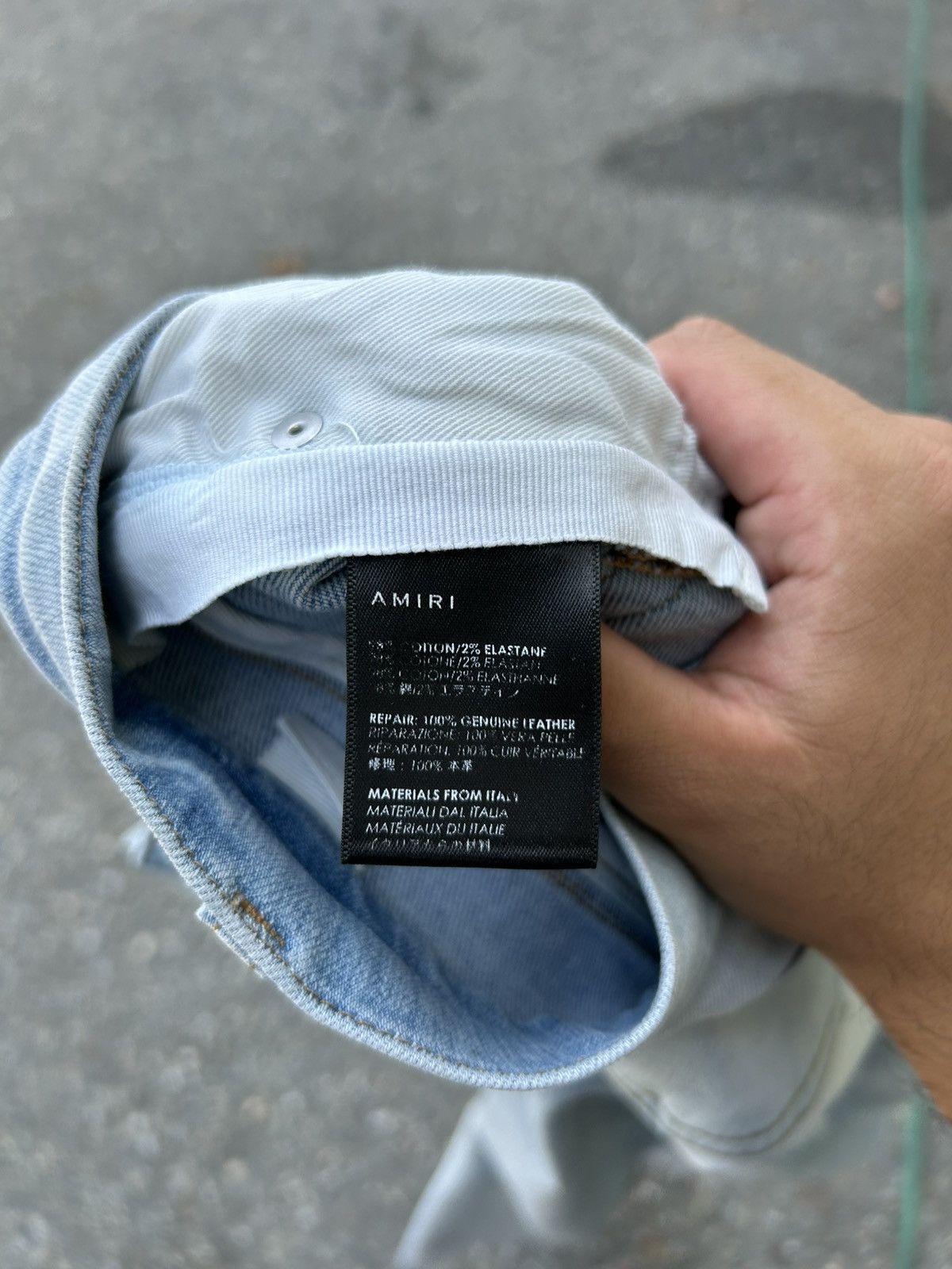 Amiri Amiri art patch jeans Size US 38 / EU 54 - 11 Thumbnail