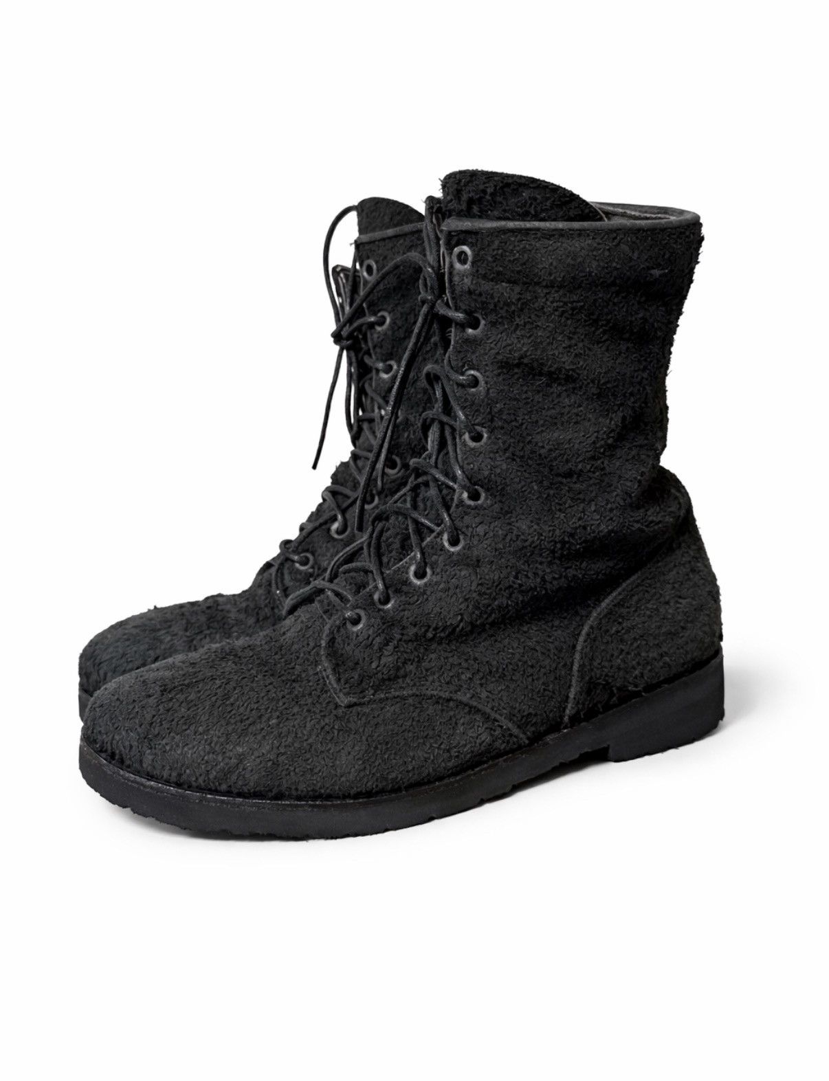 Rick Owens Rick Owens Laced Combat Boots Size US 8.5 / EU 41-42 - 2 Thumbnail