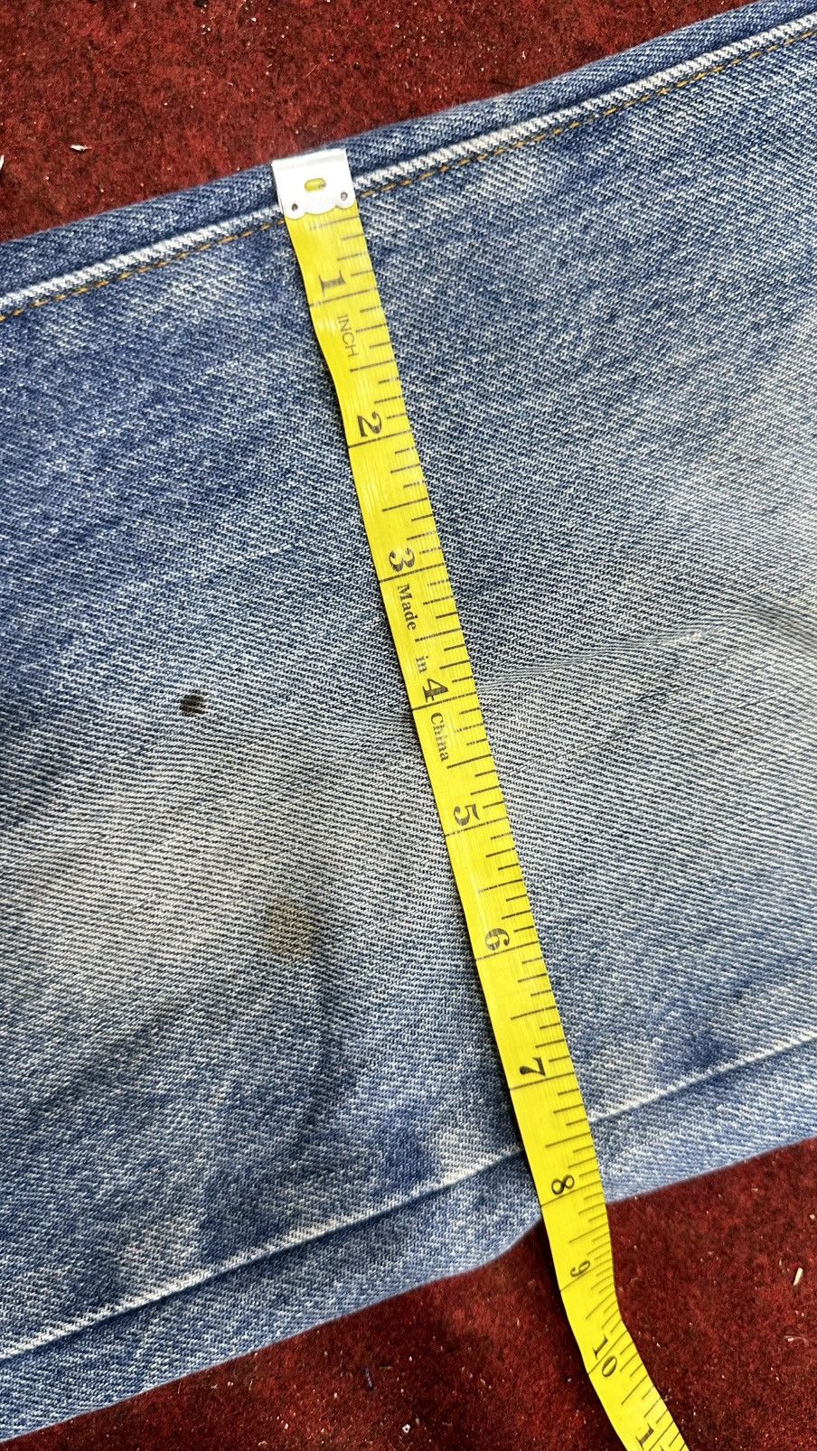 Levi's Vintage Levis 501 Distressed Faded Jeans Size US 31 - 10 Thumbnail