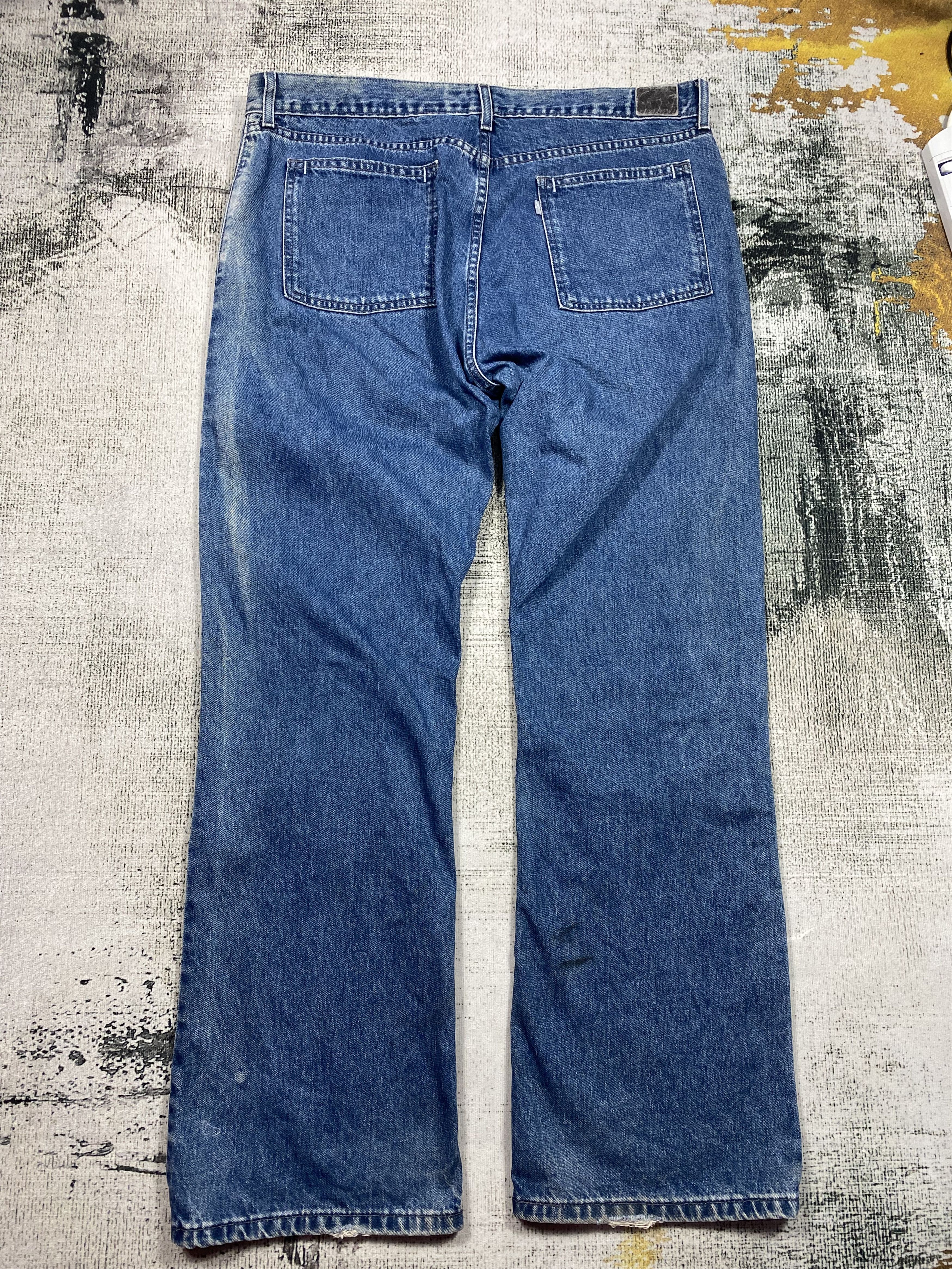 Levi's SICKS💥Vintage 90s Levis Silver Tab Boot Fit Size US 38 / EU 54 - 5 Thumbnail