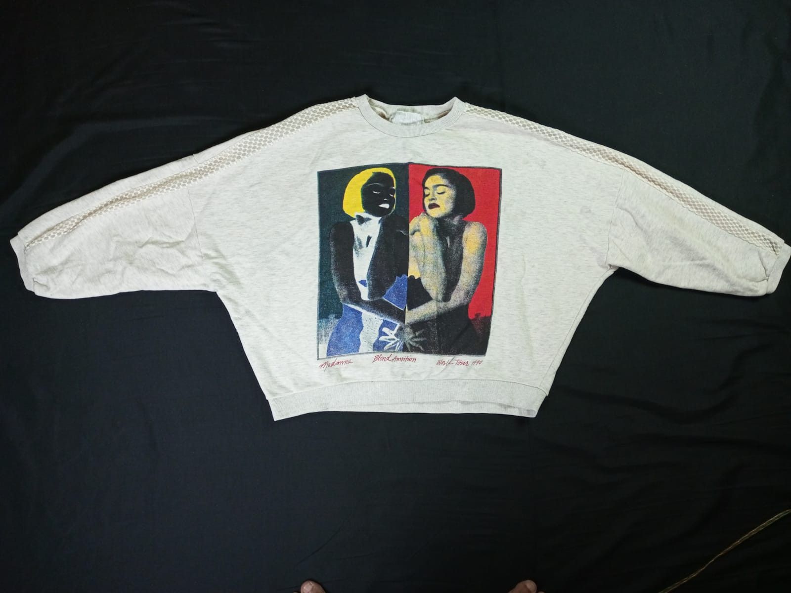 Band Tees × Japanese Brand × Vintage Vintage Madonna Blond Ambition 1990 Tour Promo Shirt Size XL / US 12-14 / IT 48-50 - 3 Thumbnail