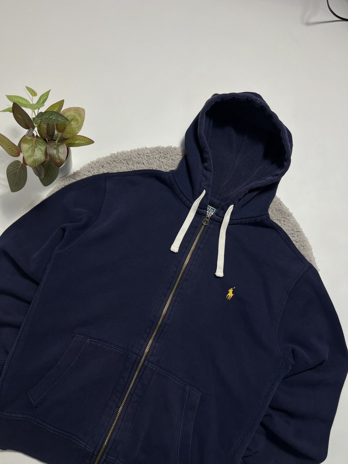 Polo Ralph Lauren Vintage Polo Ralph Lauren Zip UP Hoodie Size US XL / EU 56 / 4 - 3 Thumbnail