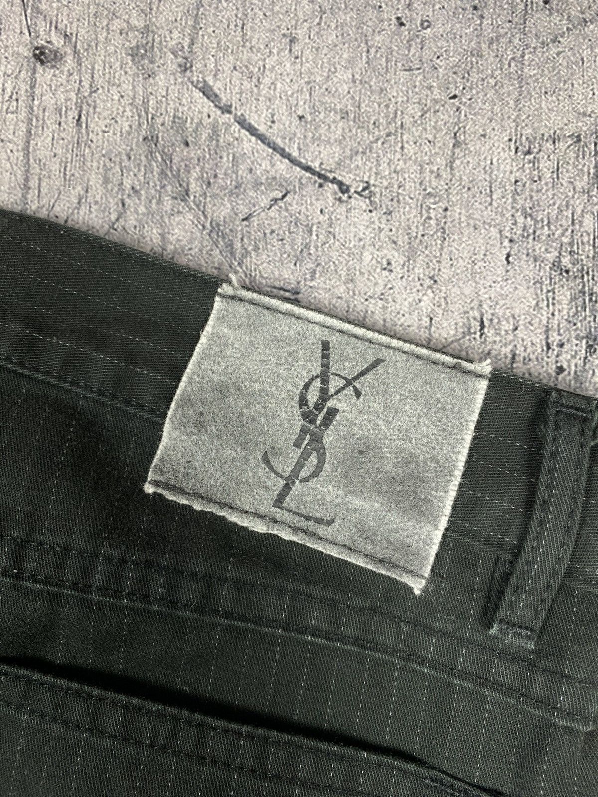 Vintage 90s Yves Saint Laurent Striped Pants