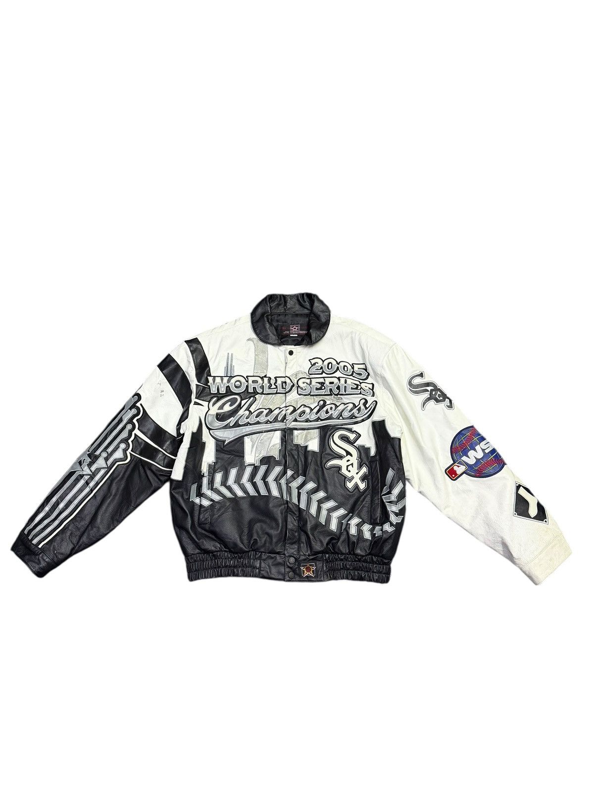 Jeff Hamilton 2005 Jeff Hamilton Chicago White Sox Leather Jacket MLB Size US L / EU 52-54 / 3 - 1 Thumbnail