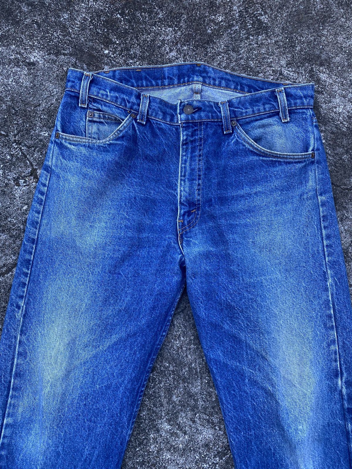 Levi's 90s Vintage Levis 505 Orange Tab Zipper Size US 34 / EU 50 - 4 Thumbnail
