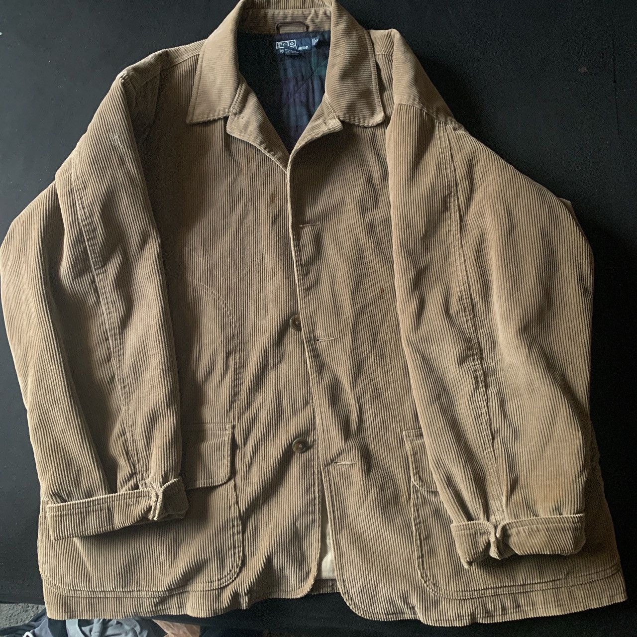 Vintage Polo ralph lauren heavy corduroy jacket