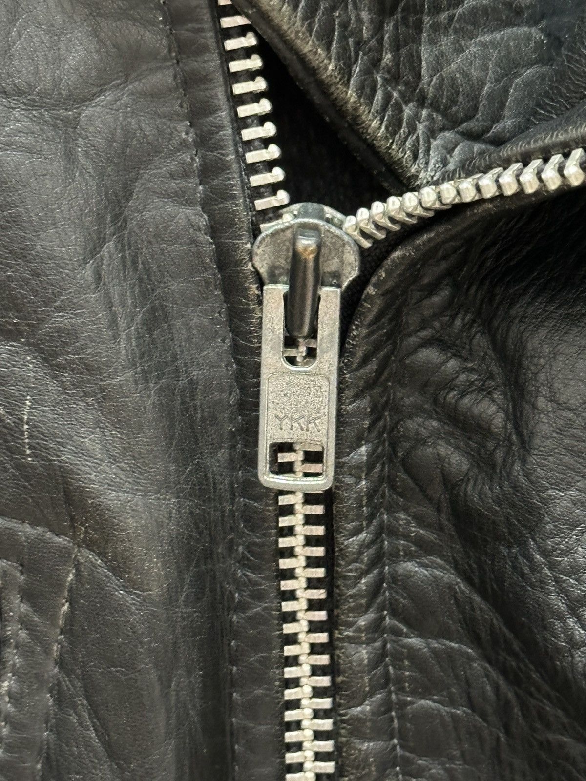 First MFG Co. 1980 First Genuine Leather Double Rider Biker Jacket Size US M / EU 48-50 / 2 - 14 Thumbnail