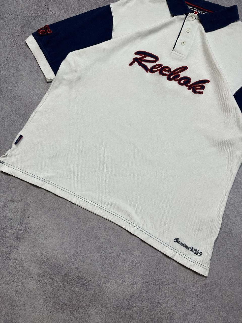 Reebok Vintage Reebok USA Polo Shirt, Size XL – Classic Sportswear Size US XL / EU 56 / 4 - 3 Thumbnail