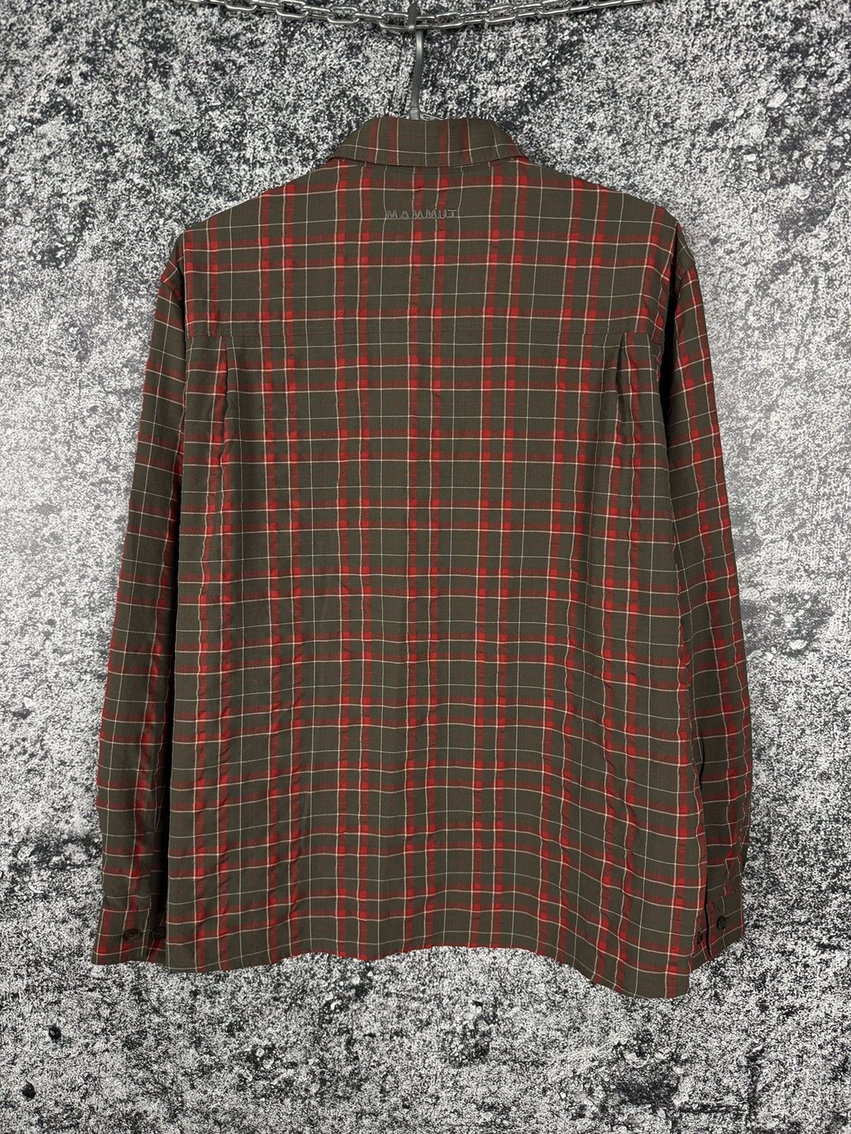 Mammut Mammut Long Sleeve Plaid Shirt Button Up Outdoor Hiking Sz L Size US L / EU 52-54 / 3 - 9 Thumbnail