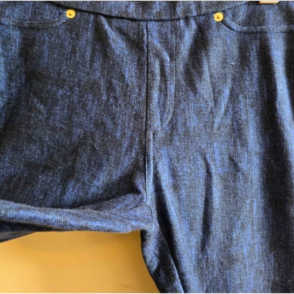 Michael Kors Michael Kors Blue Indigo Jeggings Womens Small Pull-On Stret Size 27" / US 4 / IT 40 - 10 Thumbnail