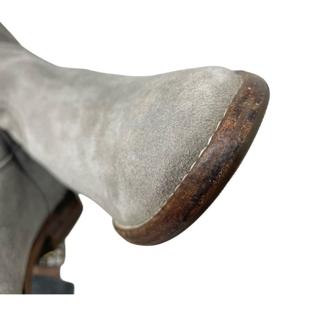 Isabel Marant Etoile Isabel Marant Crisi Slouchy Western Taupe Suede Boots EU 36 Size US 5 / IT 35 - 14 Thumbnail