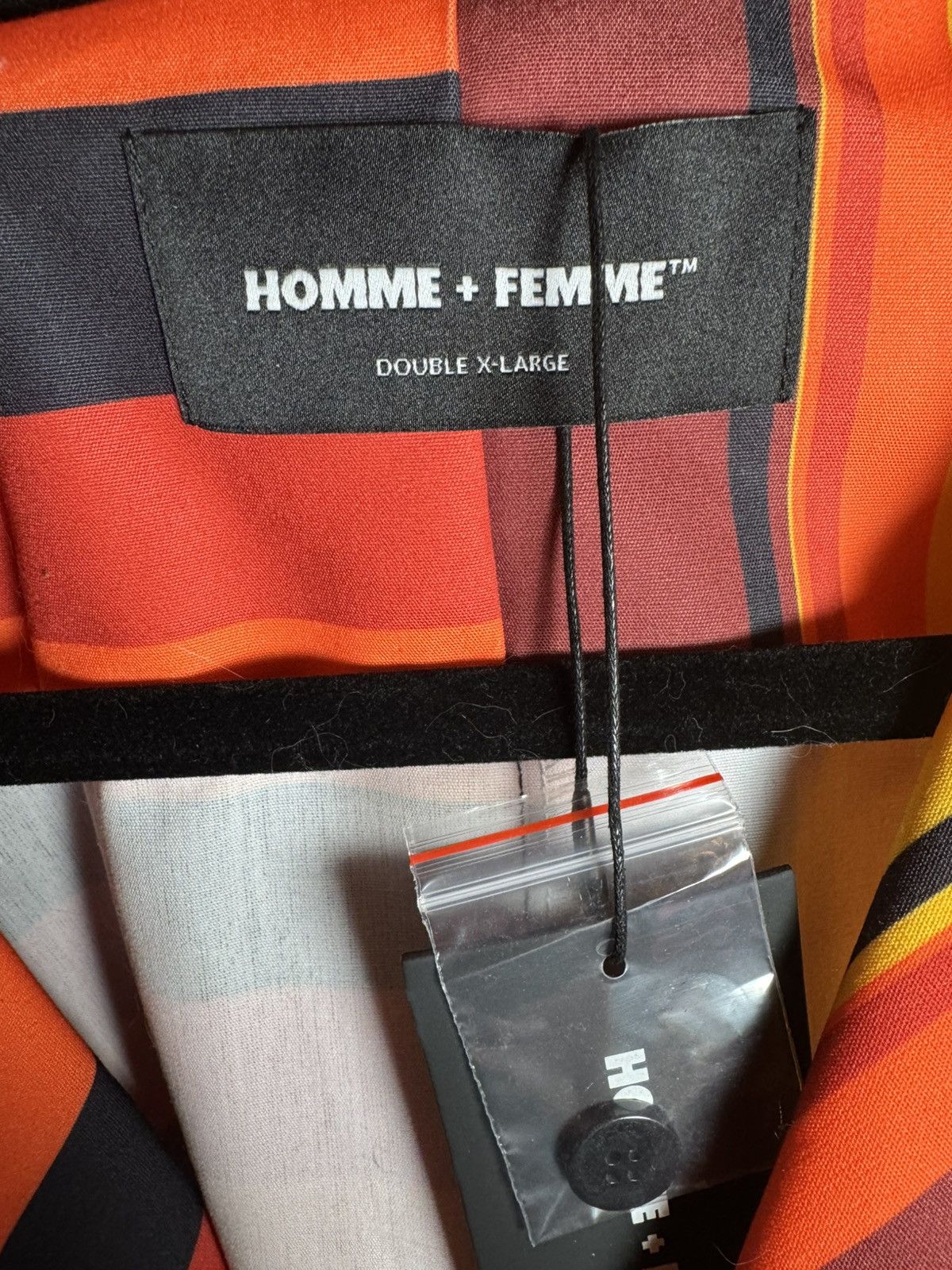 Homme + Femme La Homme Femme Multicolor Short Sleeve Button Down Size US XXL / EU 58 / 5 - 3 Thumbnail