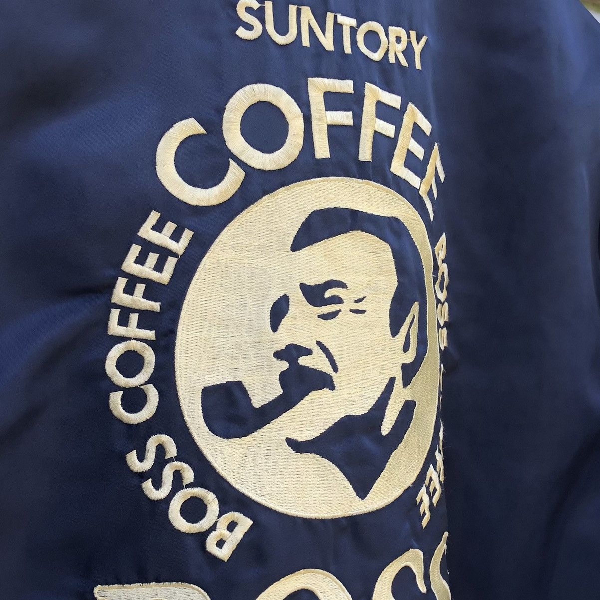 Vintage VTG Suntory Boss Coffee Embroidery Logo MA-1 Bomber Jacket Size US M / EU 48-50 / 2 - 3 Thumbnail