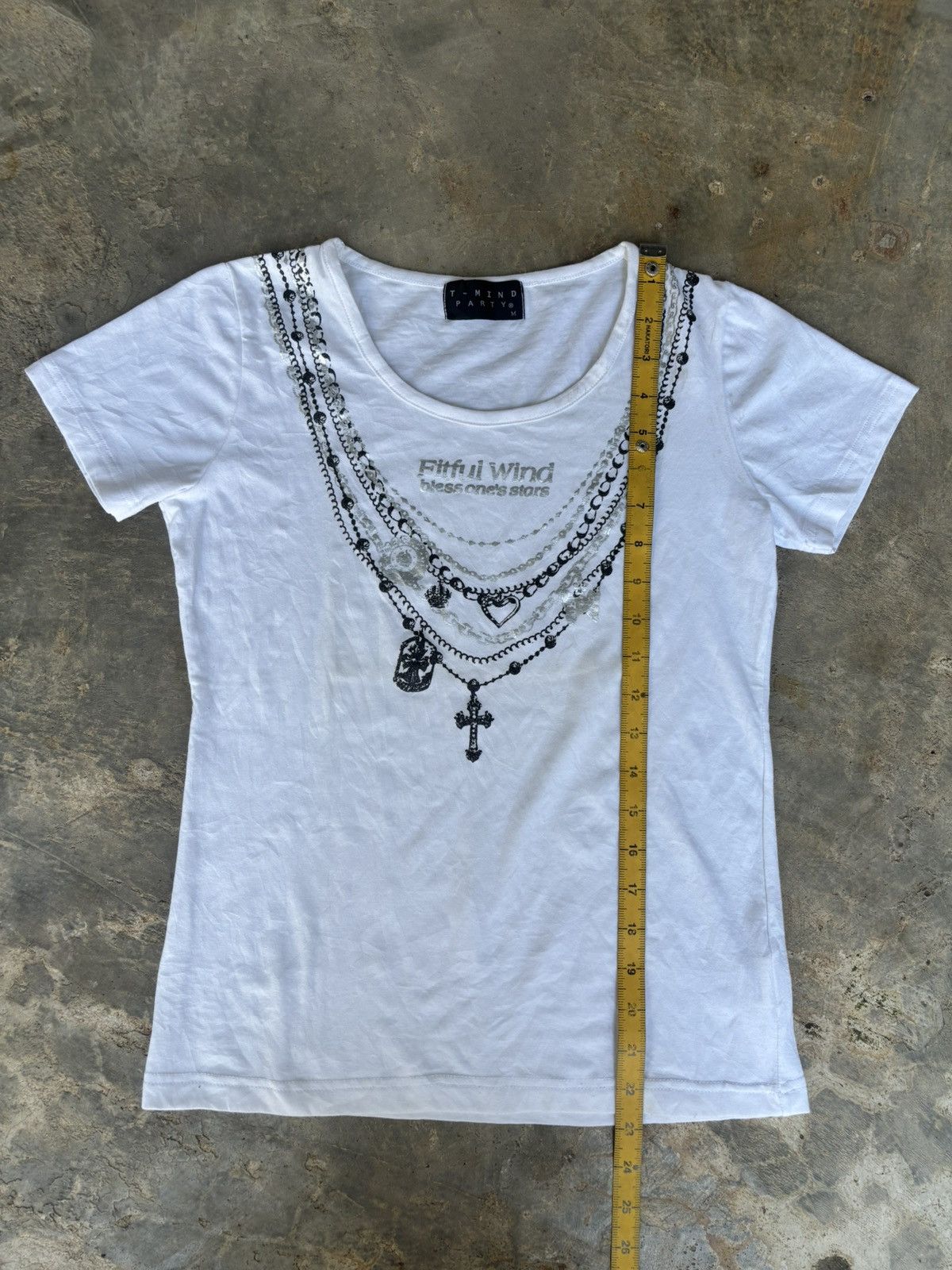Hysteric Glamour Y2k T-Mind Party Necklace Ifsixwasnine Style Tshirt Size US M / EU 48-50 / 2 - 9 Thumbnail