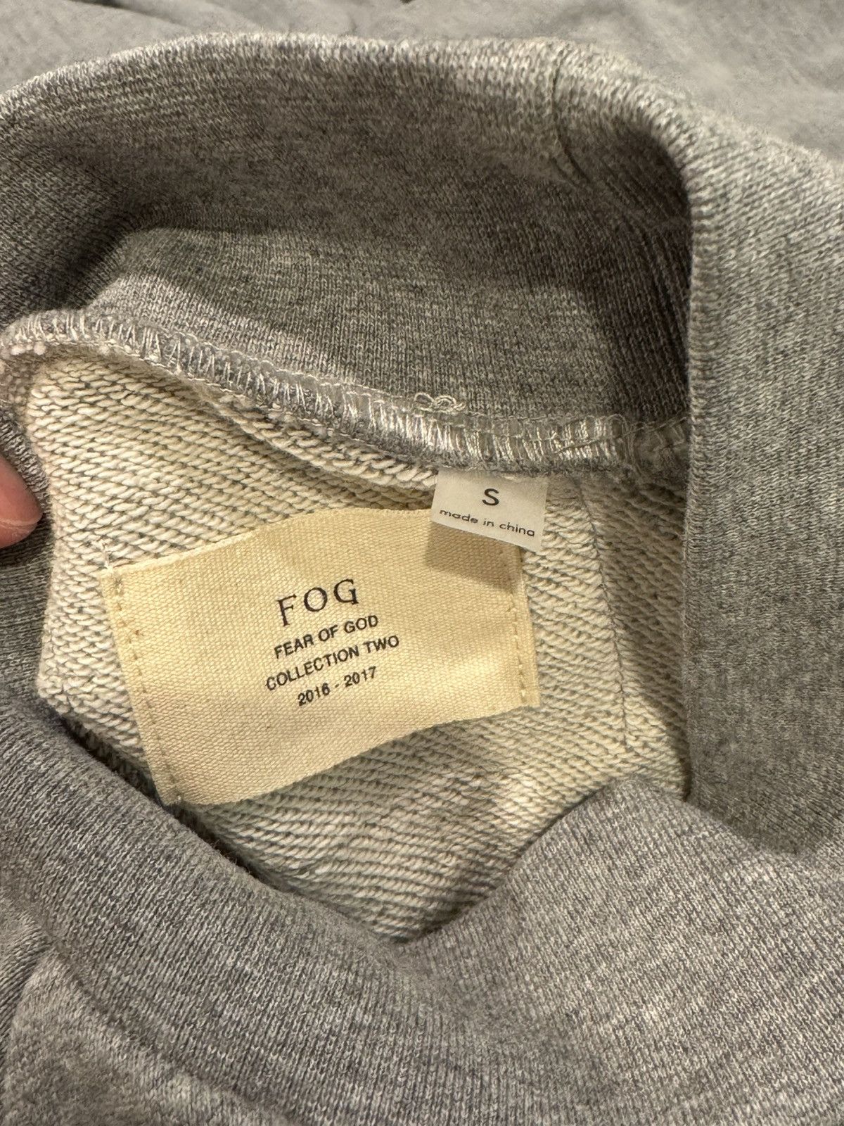 Essentials × Fear of God FOG Collection II Two Rare Mockneck Side Zippers Sweatshirt Size US S / EU 44-46 / 1 - 5 Thumbnail