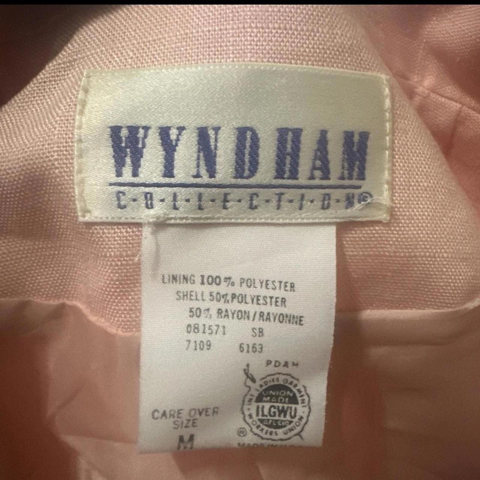 Other ilgwu Wyndham 3 piece skirt suit Salmon Pink vintage 8/10? Size M / US 6-8 / IT 42-44 - 5 Thumbnail