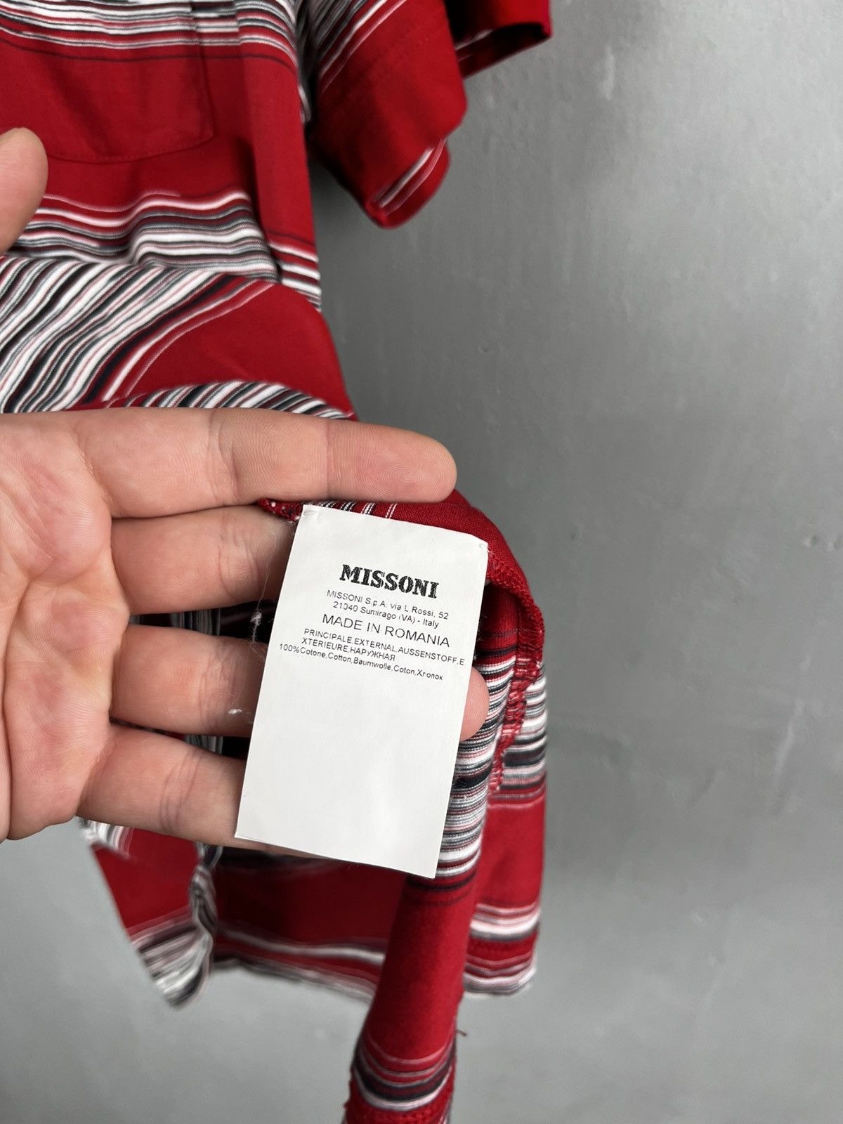 Missoni Missoni t shirt size XL y2k Size US XL / EU 56 / 4 - 7 Thumbnail