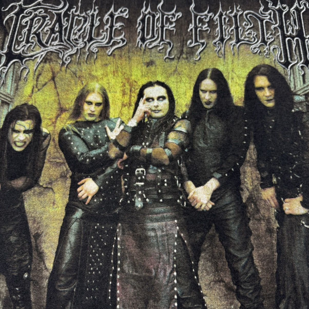 Band Tees × Gildan × Vintage 2008 Cradle of Filth t-shirt Size US L / EU 52-54 / 3 - 5 Thumbnail