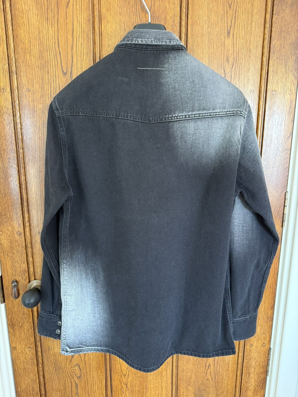 Maison Margiela Martin Margiela MM6 metal tip faded weatern denim shirt Size US S / EU 44-46 / 1 - 17 Thumbnail
