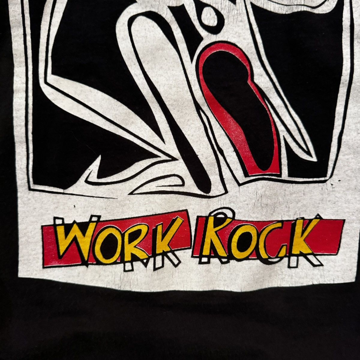 Band Tees × JNCO × Stussy Vintage 90s Black Work Rock Band Graphic Tee Fits M Size US M / EU 48-50 / 2 - 13 Thumbnail