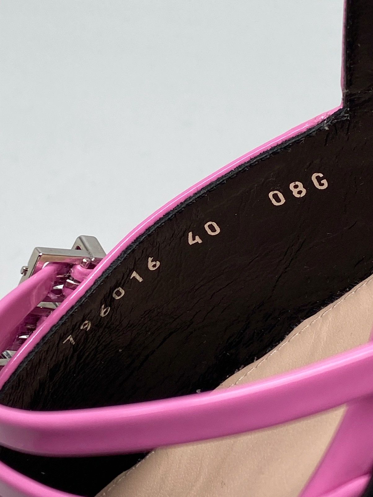 Gucci Gucci Seraphine 75MM Leather Slingback Pumps size 40 Size US 10 / IT 40 - 8 Thumbnail