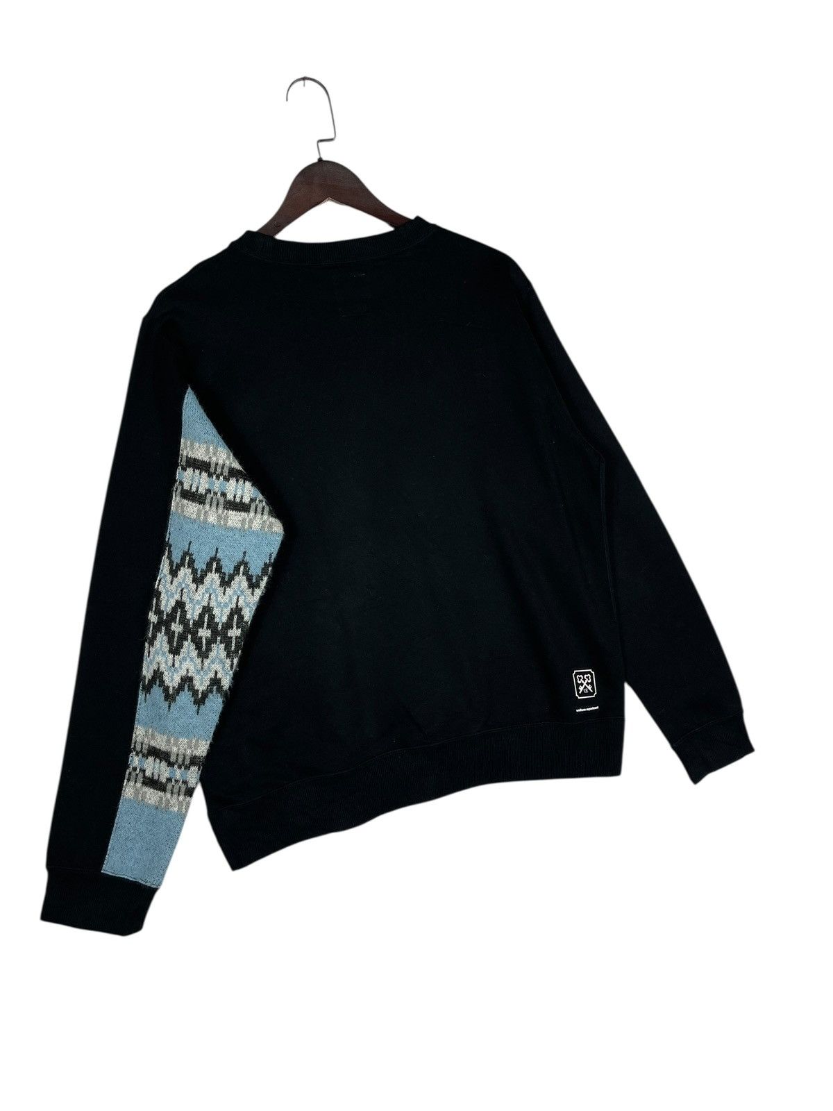 uniform experiment Uniform Experiment Nordic Knit Patch Sweatshirt Size US L / EU 52-54 / 3 - 4 Thumbnail