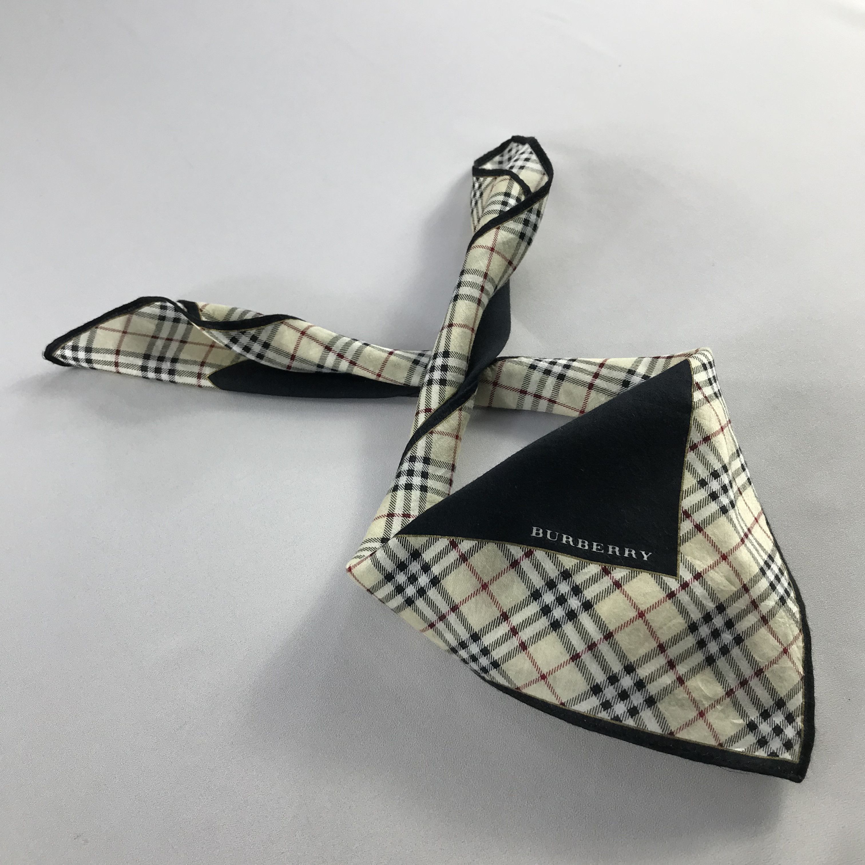 Burberry Burberry Handkerchief / Bandana / Neckerchief C773 Size ONE SIZE - 2 Thumbnail