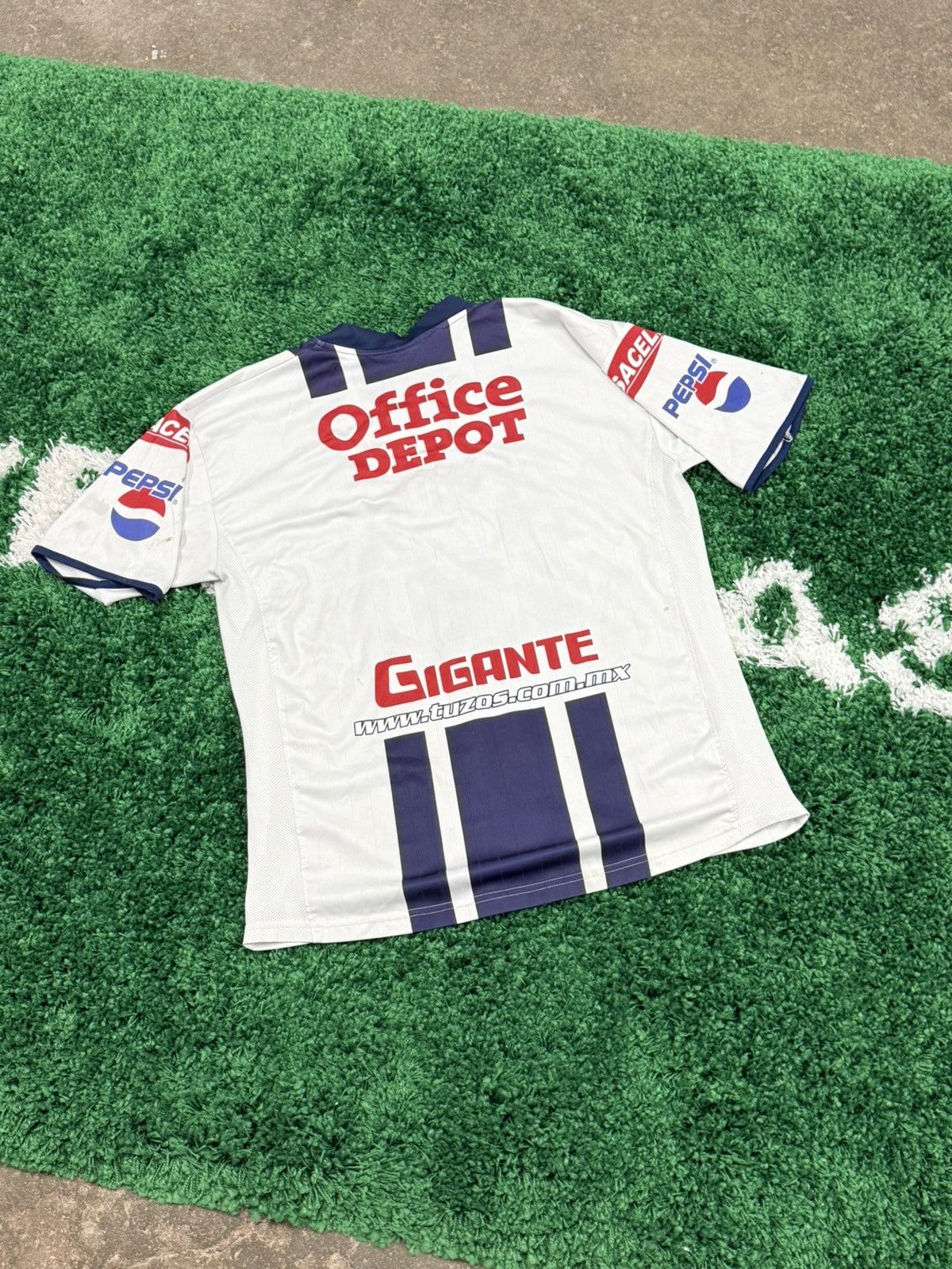 Vintage Cemento Cruz Azul Cement Office Depot Pepsi Jersey XL Size US XL / EU 56 / 4 - 1 Thumbnail