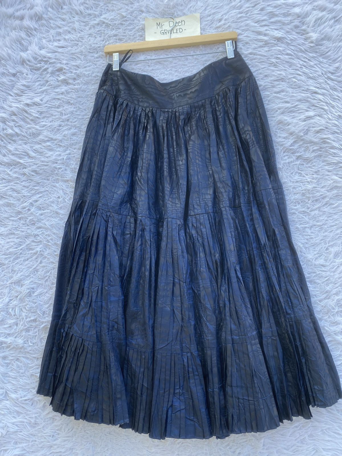 Kenzo Rare KENZO Pleated Midi Skirt Size 29" - 22 Thumbnail