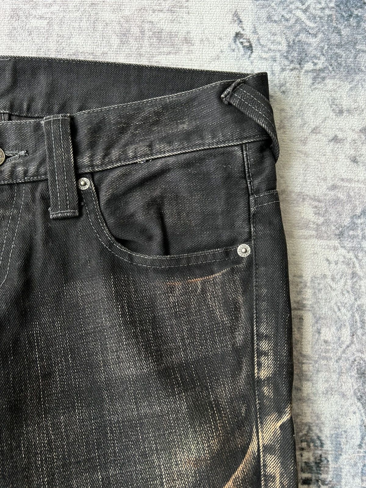 Tornado Mart Tornado Mart Super Lace Flared Denim Size US 33 - 10 Thumbnail