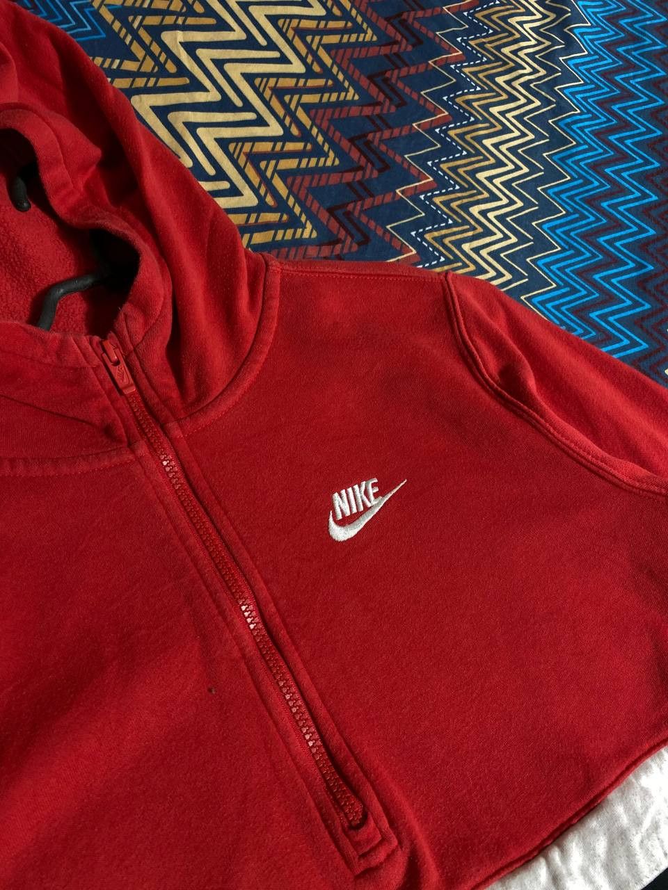 Nike × Vintage Sweatshirt Nike Vintage Big Central Logo 90s Outdoor Style Size US S / EU 44-46 / 1 - 14 Thumbnail