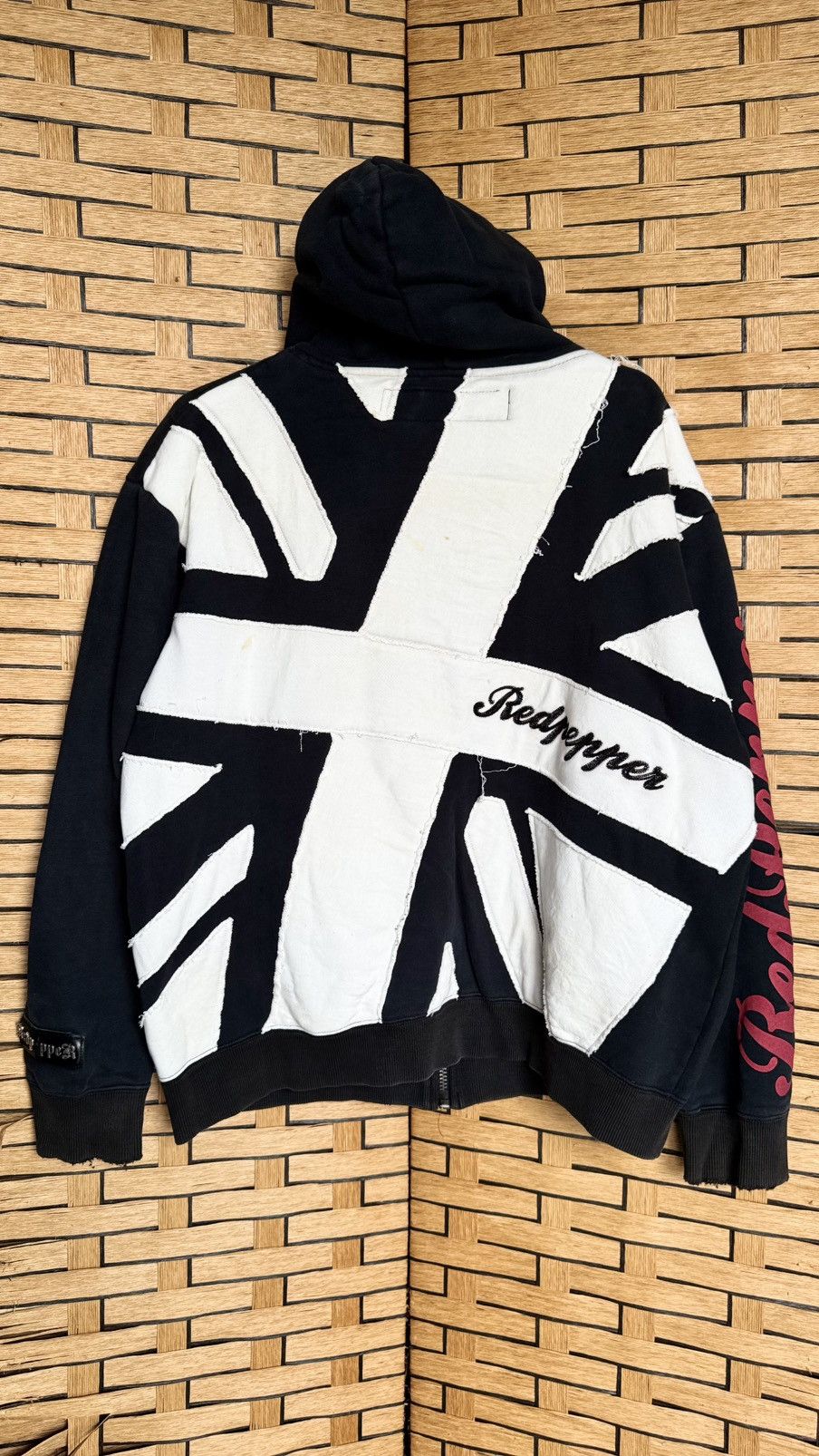 Japanese Brand Vintage Ref Pepper Vintage Denim zipper Hoodie Size US L / EU 52-54 / 3 - 1 Thumbnail