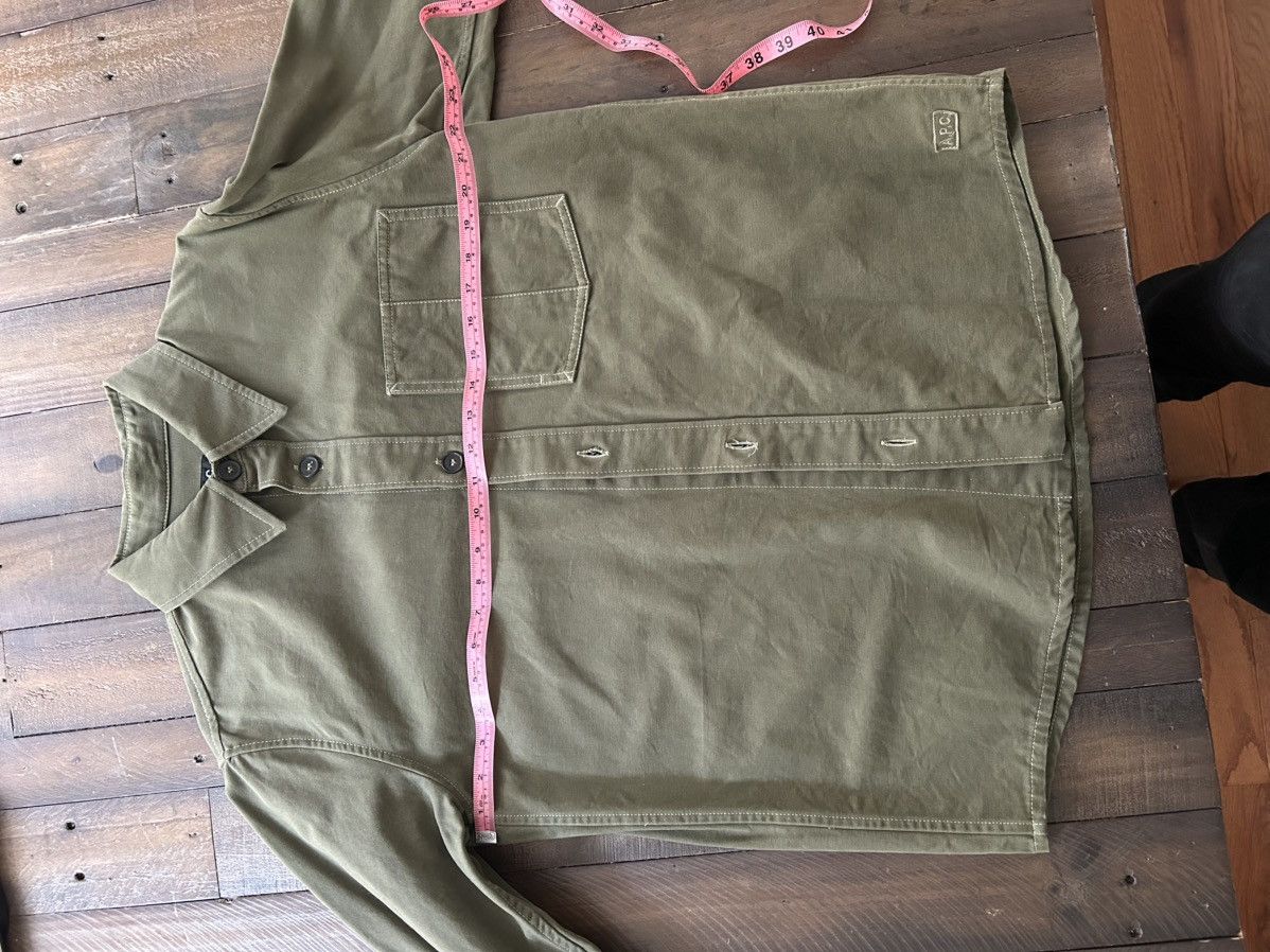 A.P.C. A.P.C. Khaki Theodore Shirt Size US S / EU 44-46 / 1 - 4 Thumbnail