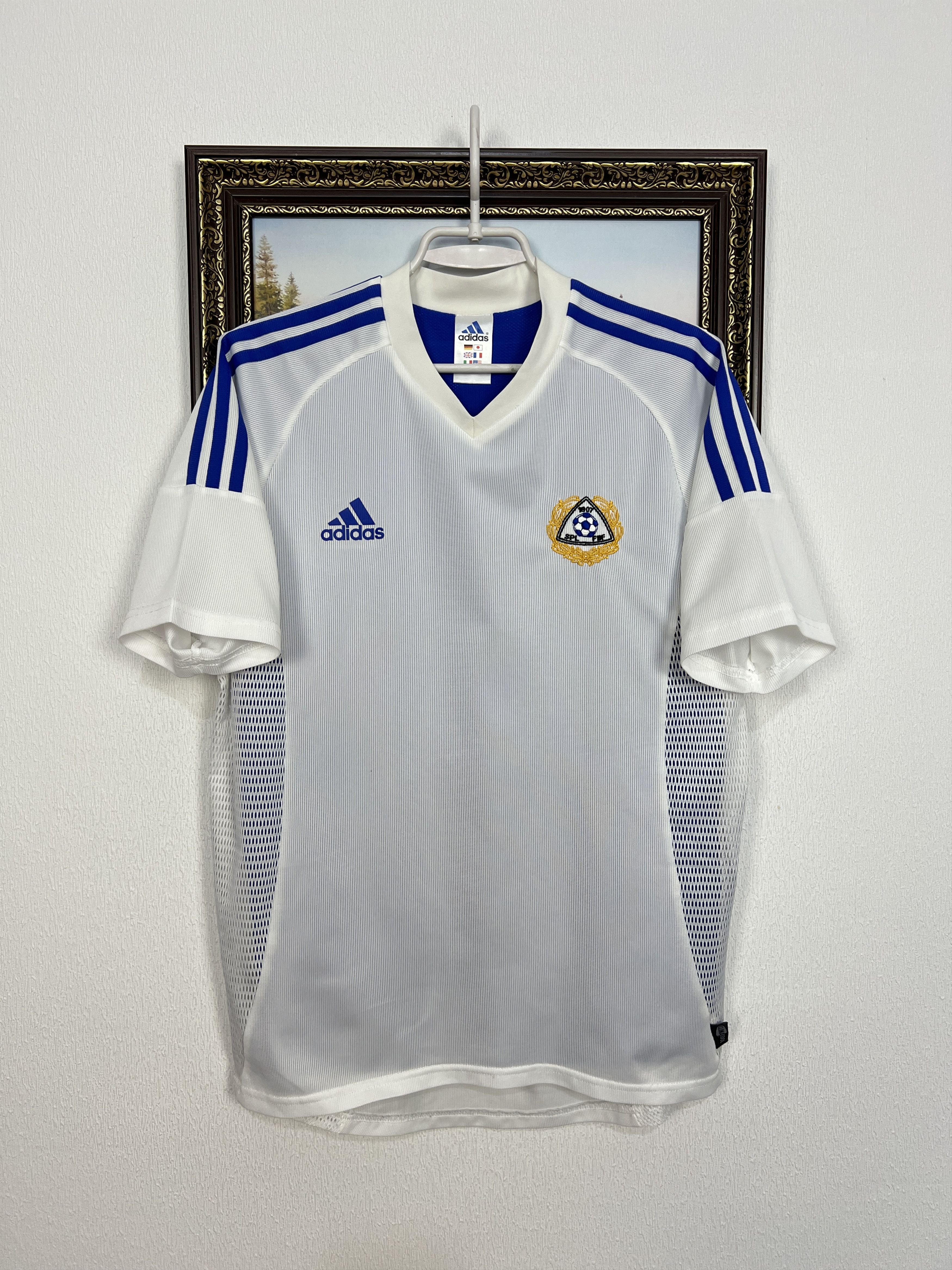 Adidas Finland football shirt Soccer #11 Johansson Jersey Trikot Size US S / EU 44-46 / 1 - 1 Thumbnail