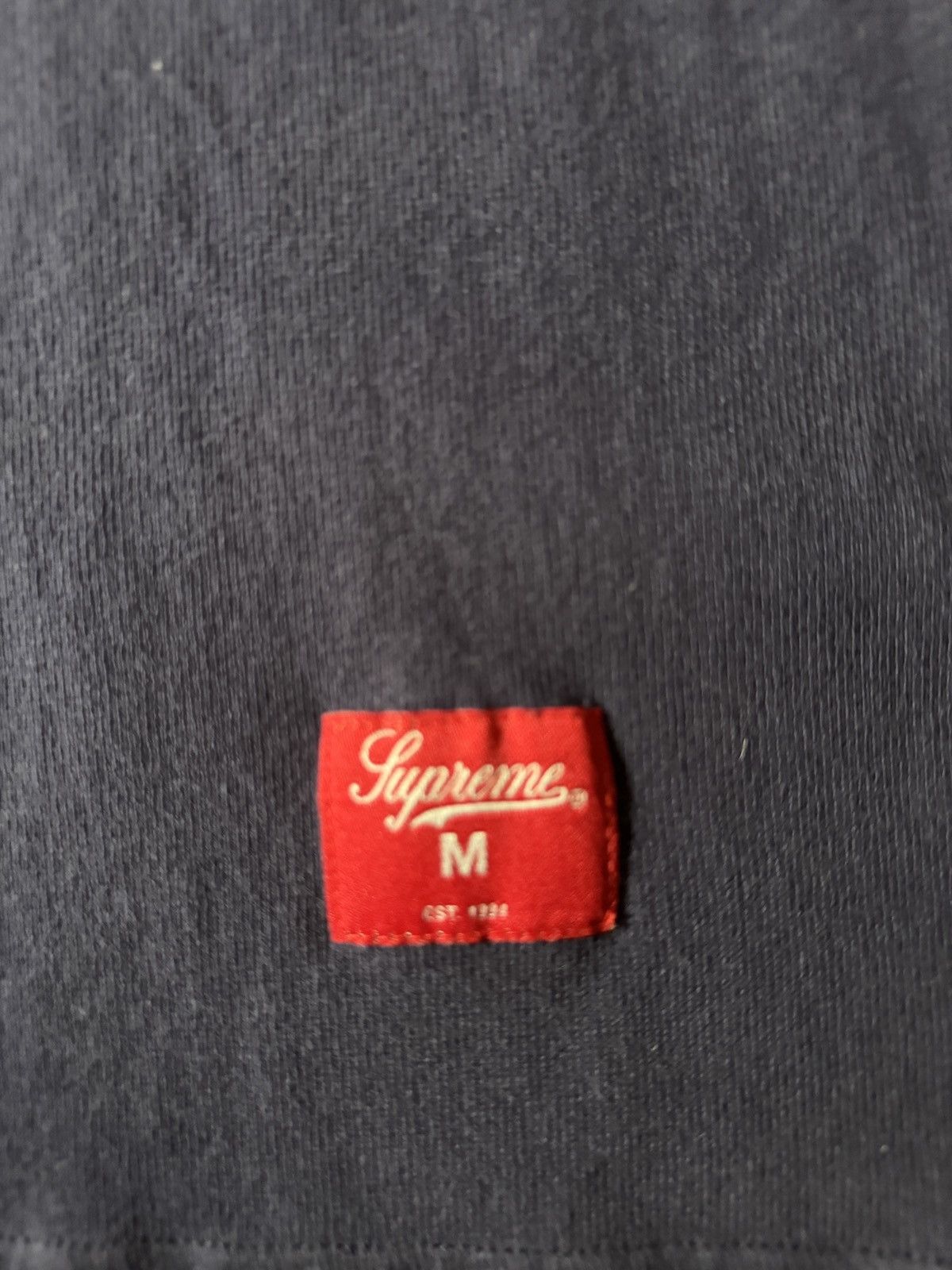 Supreme Supreme paneled piping Long-sleeve Top “Navy” Size US M / EU 48-50 / 2 - 4 Thumbnail