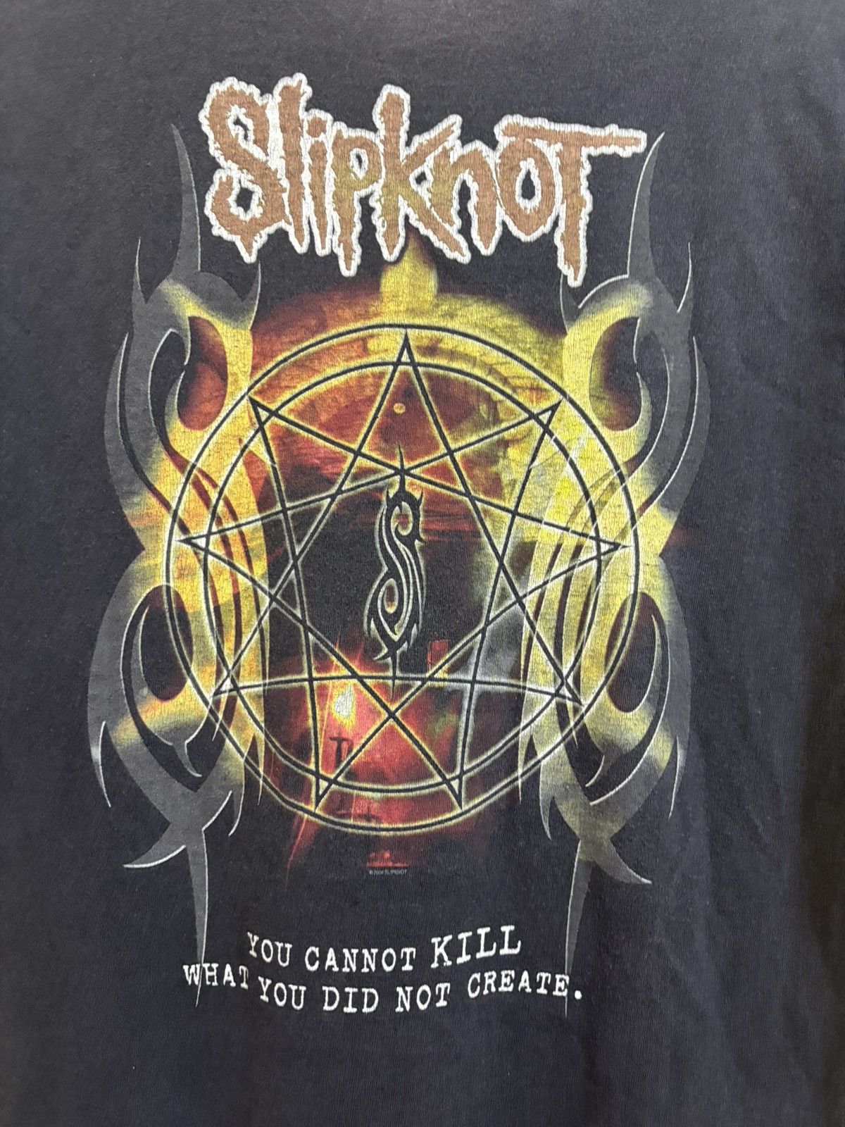 Band Tees Vintage 2004 Slipknot Band Line Up Metal T-Shirt Size US S / EU 44-46 / 1 - 6 Thumbnail