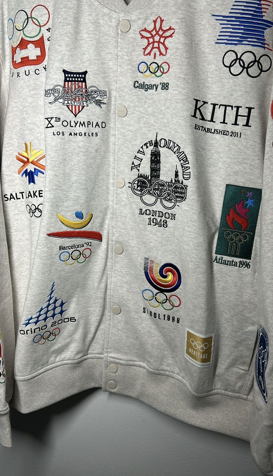Kith Kith Olympics Heritage Marvin bomber jacket Size US L / EU 52-54 / 3 - 3 Thumbnail