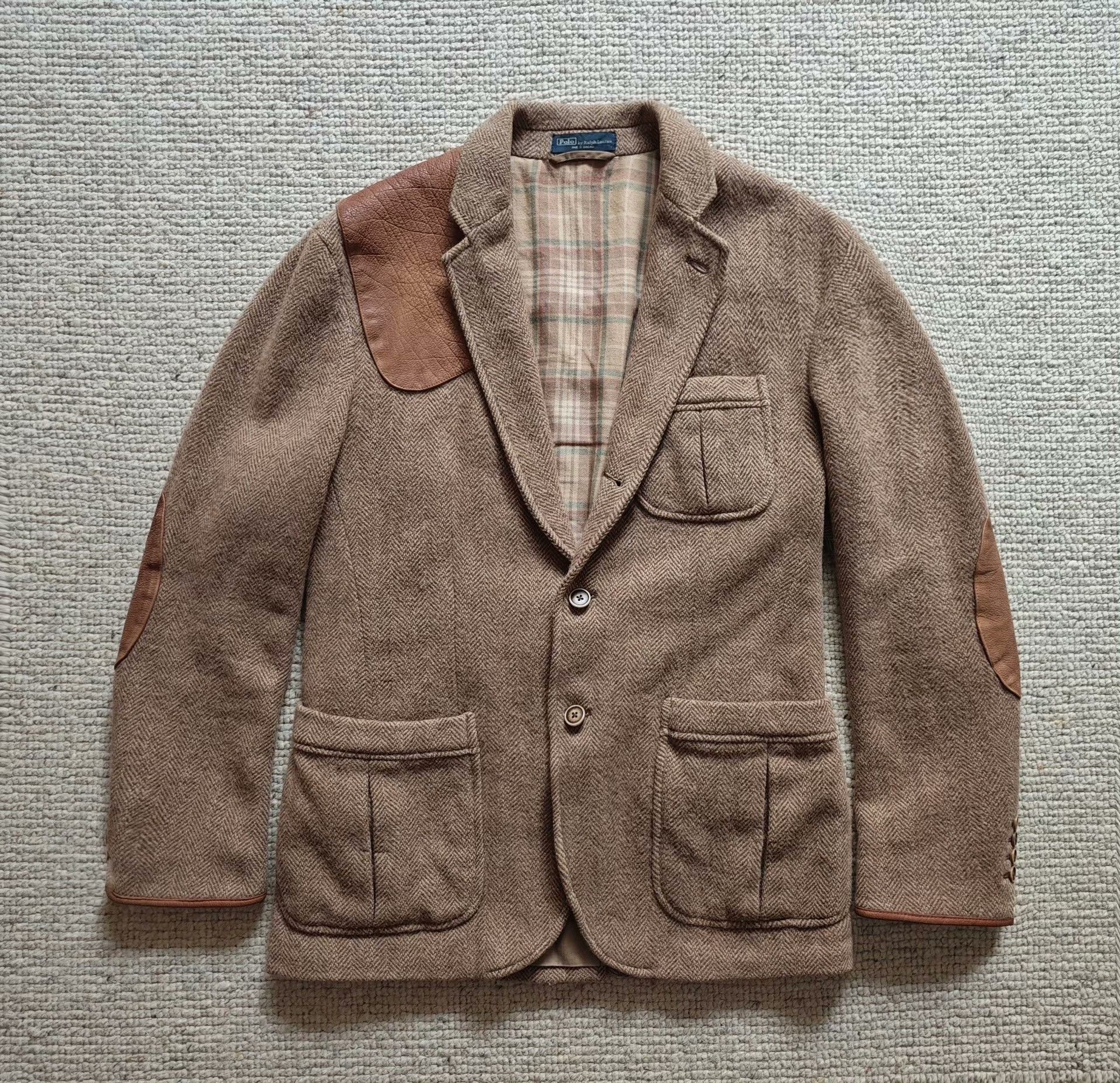 Polo Ralph Lauren Polo Ralph Lauren Tweed Hunting Jacket Size US M / EU 48-50 / 2 - 1 Thumbnail