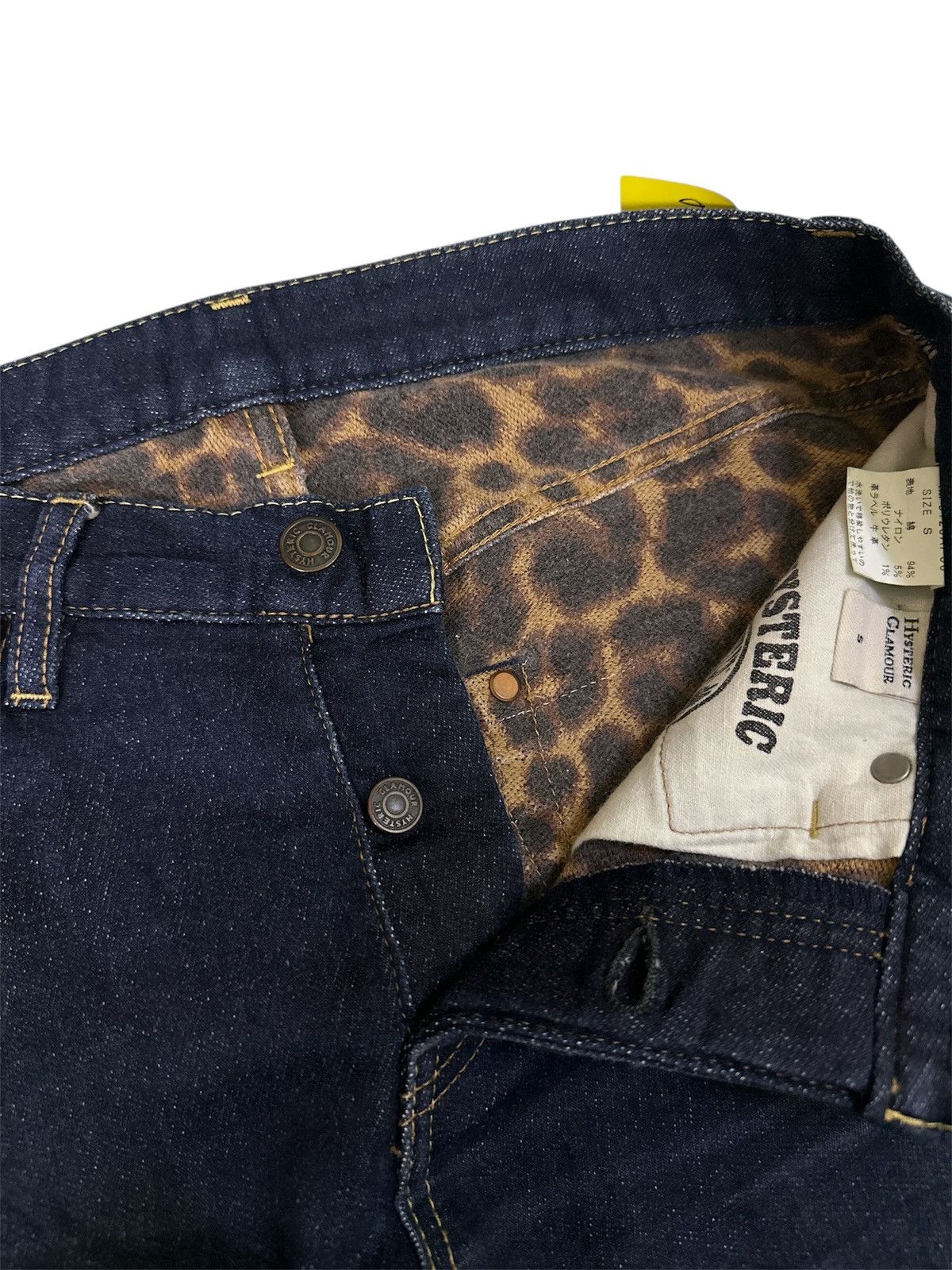 Hysteric Glamour Hysteric Glamour Studded Jeans Leopard Style Goa Lgb Y2K Size US 31 - 5 Thumbnail