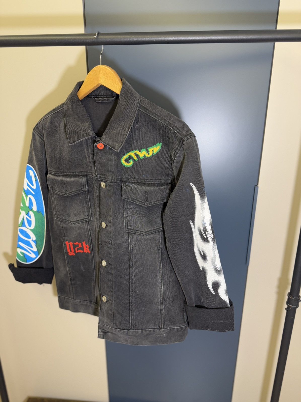 Heron Preston Heron Preston global collage jacket / RP.750€ Size US M / EU 48-50 / 2 - 10 Thumbnail