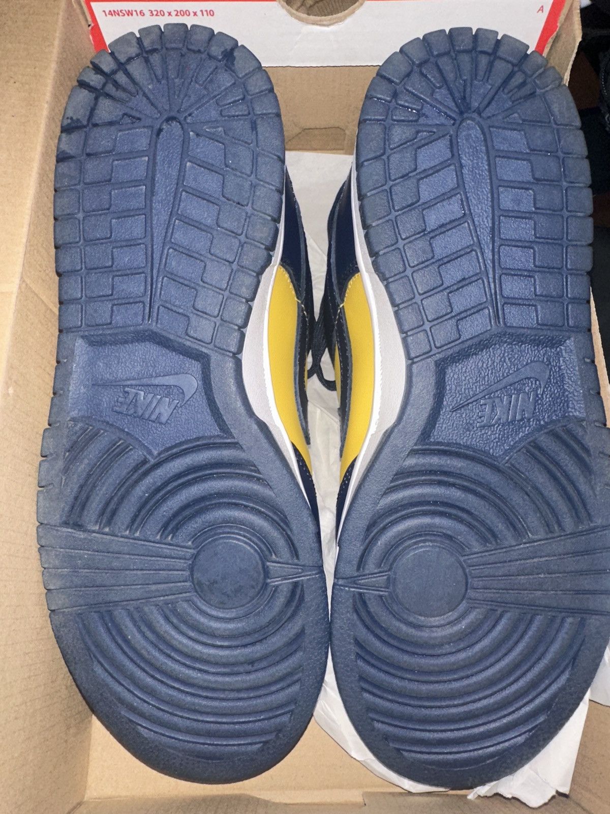 Nike nike dunks - michigan Size US 7 / EU 40 - 3 Thumbnail