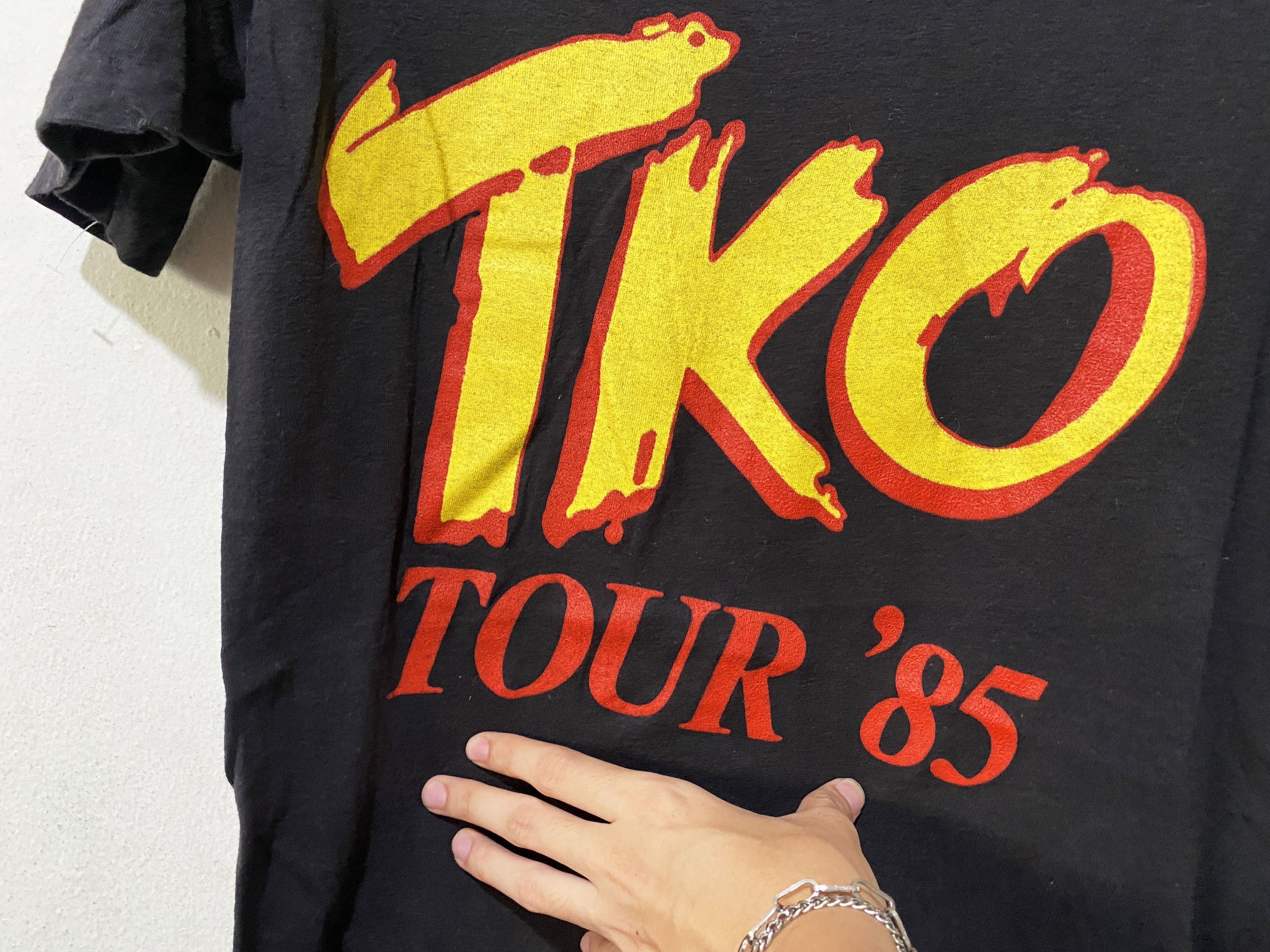 Band Tees × Vintage Vintage 1985 TKO band Shirt Size US S / EU 44-46 / 1 - 4 Thumbnail