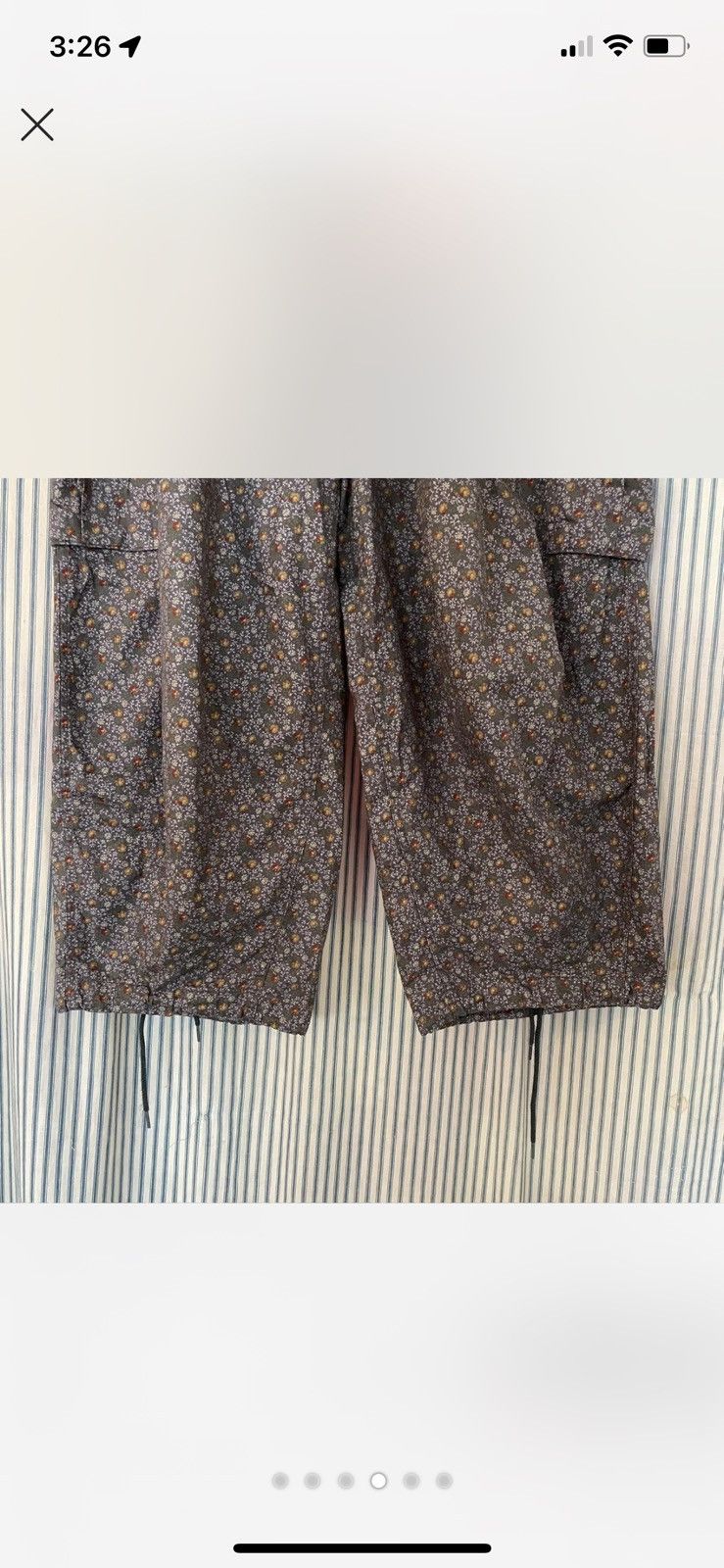 Needles × Nepenthes Rare Needles HD Fatigues floral print Size US 28 / EU 44 - 4 Thumbnail