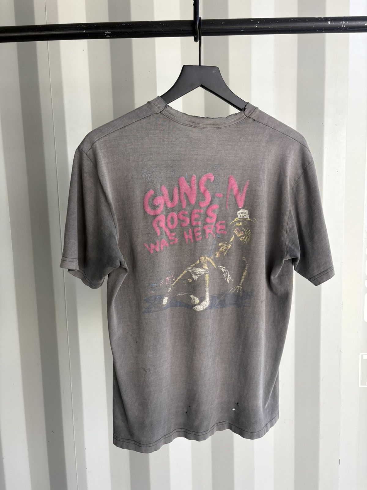 Band Tees Vintage Guns N Roses Shirt Faded Distressed GRUNGE Band Size US M / EU 48-50 / 2 - 3 Thumbnail